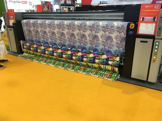 3.2m Cờ nhiều màu Vải Plotter Banner Plotter thăng hoa với Piezo Inkjet