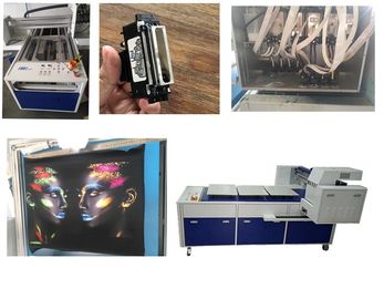 Máy in áo sơ mi phẳng kỹ thuật số với 8 đầu máy ảnh GH GH2020 Trọng lượng 260kg
