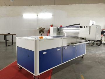 Máy in áo phông 8 màu Máy in phẳng 600 * 1200mm Kích thước in