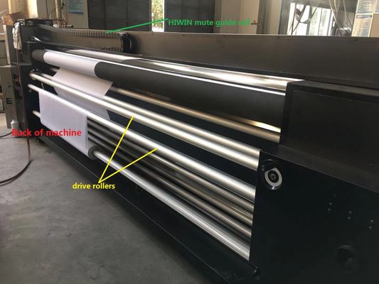 Cuộn để cuộn Máy in vải kỹ thuật số 2200mm Chiều rộng in tối đa với mực thăng hoa