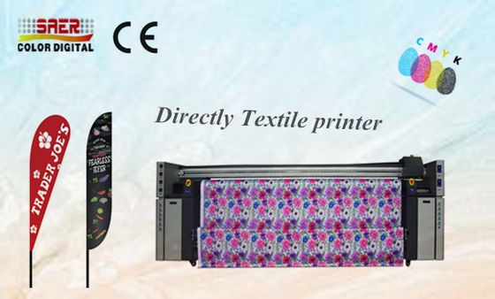 Máy in thăng hoa kỹ thuật số cho cờ / biểu ngữ quảng cáo