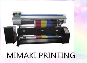 Máy in kỹ thuật số Mimaki 1600mm Max Vật liệu chiều rộng Kết nối với máy tính