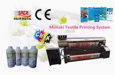 Máy in kỹ thuật số Mimaki 64 inch với mực thăng hoa / sắc tố