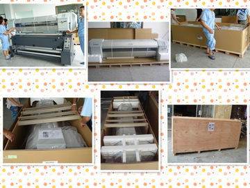 In thăng hoa trực tiếp Mutoh Máy in cờ In 2000W Tổng công suất