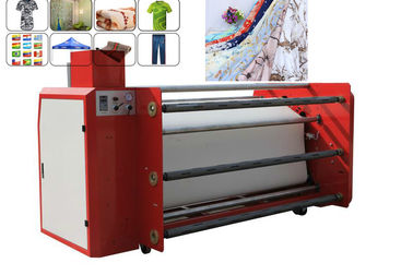 Quảng cáo máy dệt Calender Máy truyền nhiệt Con lăn 600mm Đường kính cuộn