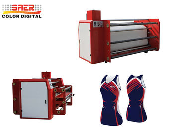 Máy in băng vải kỹ thuật số nhiều màu cho cửa hàng may mặc 380v