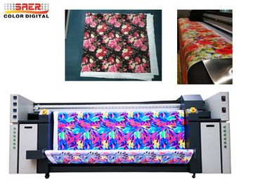 Máy in vải thăng hoa cuộn để cuộn với ba đầu Epson 4720
