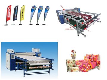 Máy ép nhiệt Calander Sub Thăng hoa cho biểu ngữ / rèm Flex