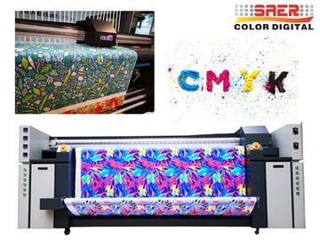 Máy in tự động cuộn để cuộn cờ Máy in cờ kỹ thuật số 3.2m
