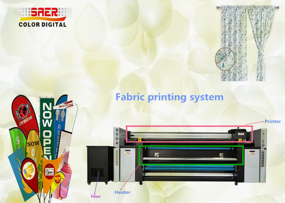 Máy in đầu Epson kỹ thuật số thăng hoa Máy in bông mực bột màu