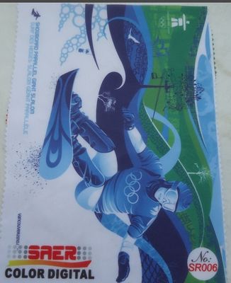 Vải in kỹ thuật số 100% Polyester để làm cờ lông trực tiếp