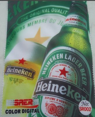 Nhuộm trực tiếp WhiteTextile Thăng hoa Satin In vải kỹ thuật số để làm cờ