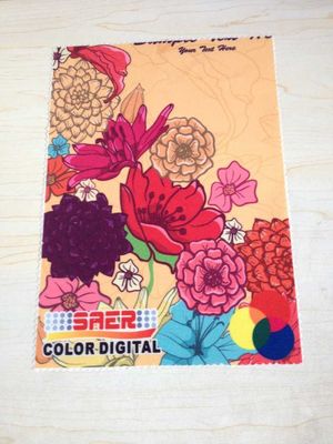 Warp dệt vải in kỹ thuật số cho ô Biểu ngữ bãi biển