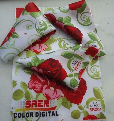 Polyester tráng kỹ thuật số in vải cho khăn trải bàn