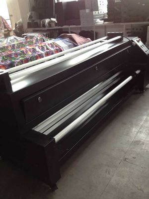 Thiết bị thăng hoa nhuộm hồng ngoại xa 2500MM làm việc với máy in