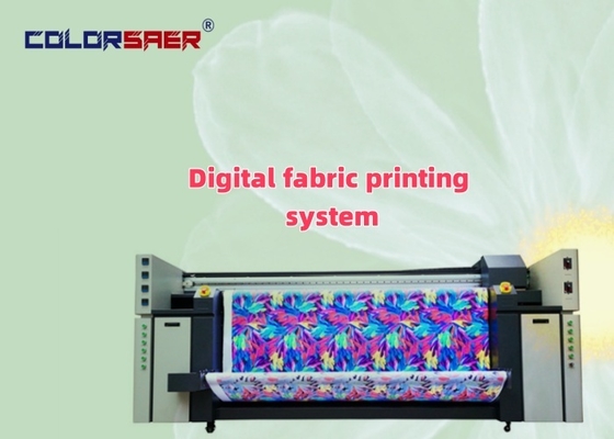 Máy in sublimation định dạng lớn chuyên nghiệp cho dệt may 2m in rộng cuộn đến cuộn máy in sublimation