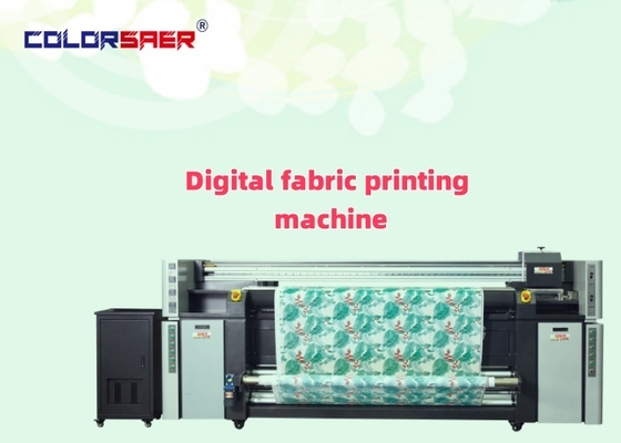 Máy in chuyển nhiệt khổ lớn 4 đầu phun I3200 cho vải polyester và cotton