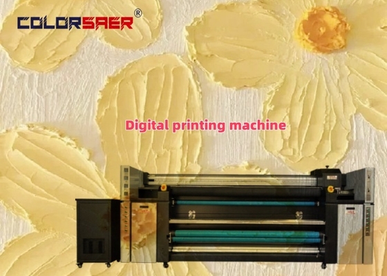 Chế độ hoạt động ổn định Dye Textile 2m Sublimation Printer 4 đầu Máy in polyester và bông