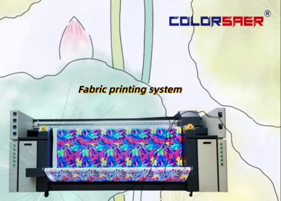 Factory supply 6.56 ft Textile printing system for cotton & polyester 4 pcs Epson head printer