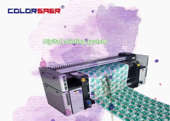 Đường trực tiếp đến vải Tấm kỹ thuật số dệt cao tốc với 4pcs/8pcs i32000 Print Head For Polyester & Cotton Fabric
