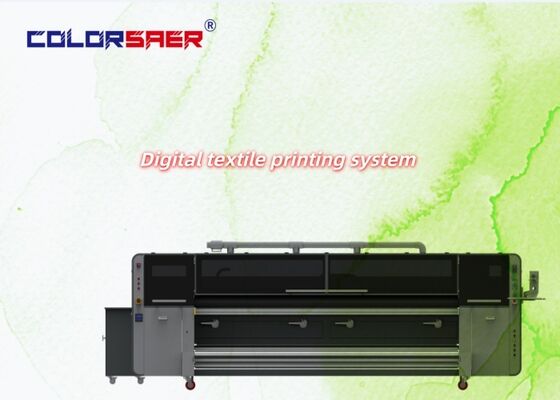 3.2m Tốc độ in cao Digital Sublimation Printer cho lều dù thảm quần áo cuộn để cuộn vải Plotter