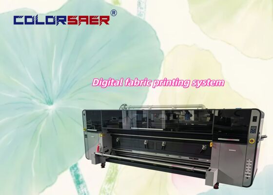 SAER bán nóng 4 đầu dạng lớn 3.2m Độ rộng in nhanh in dệt may Sublimation Plotter