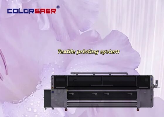 SAER Nhà máy đa chức năng bán trực tiếp Hệ thống in dệt may cho vải bông & polyester với sắc tố và mực sublimation