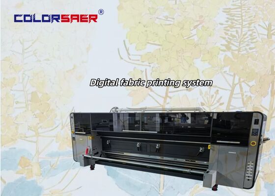 SAER Factory bán trực tiếp kích thước lớn trực tiếp máy in vải Inkjet Trò vẽ dệt may Impresora
