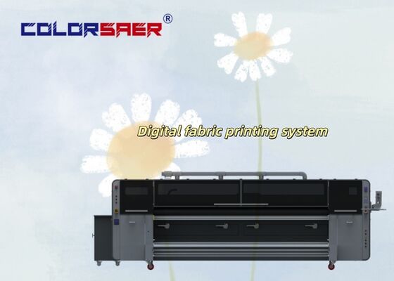 Hệ thống in vải kỹ thuật số khổ lớn 3,2m độ chính xác cao với đầu in I3200