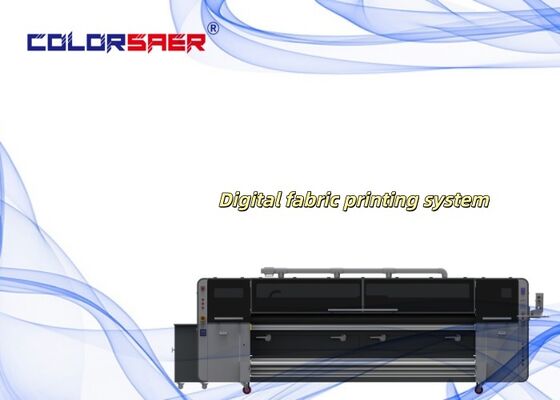 Biểu mẫu rộng 3200mm Độ rộng máy in rèm/Tent/Flag Fabric Inkjet Printer Thermal Sublimation Digital Printer