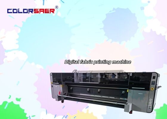 Máy in dệt khổ rộng với đầu in 4pc & 8pcs Máy in đồ họa quảng cáo trong nhà và ngoài trời
