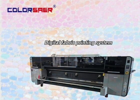 Hệ thống in vải kỹ thuật số tự động mới Polyester & Cotton Textile Plotter với đầu in KJ4B-QL