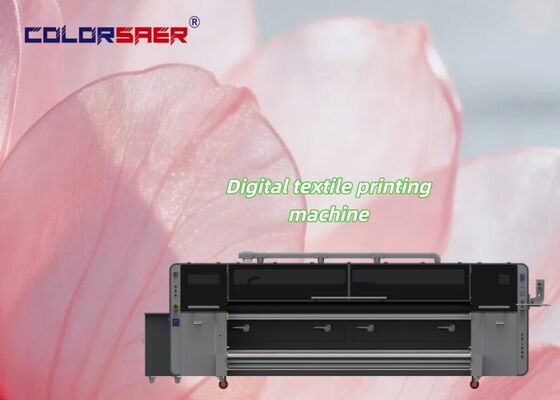 Máy in kỹ thuật số dệt may công nghiệp tự động SAER Color CSR3200 mới cho vải Polyester và Cotton
