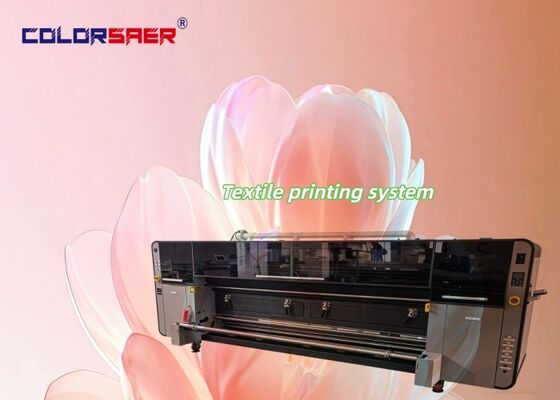 SAER tự động CSR3200 Máy in dệt may cỡ lớn cho bông & polyester 1 năm bảo hành