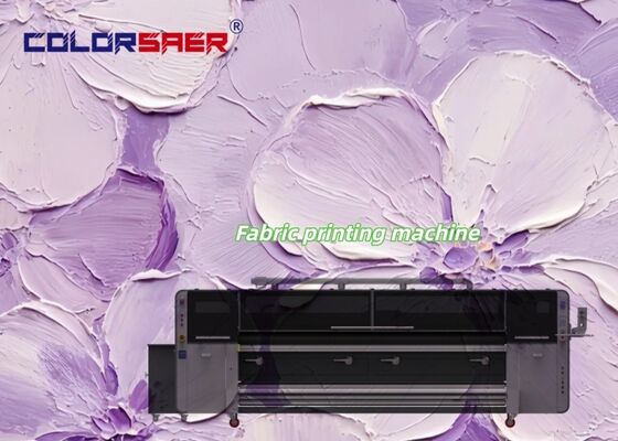 Máy in DPI cao trực tiếp trên vải với đơn vị sưởi ấm hồng ngoại xa Máy tất cả trong một Máy vẽ vải với mực subliamation & pigment