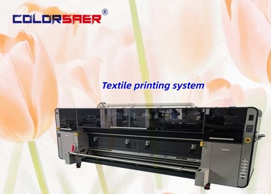 Trong nhà & ngoài trời 3.2m Nhà máy in ấn dệt kim kỹ thuật số Inkjet Máy in chính xác cao với đầu in 4pcs I3200A1