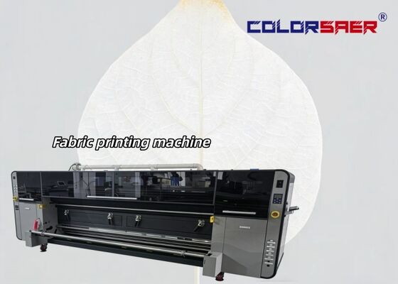 3200mm Dấu hình lớn Digital Sublimation Printer in ấn dệt may để in trên lá cờ & vải bông với 4 hoặc 8 bộ đầu in